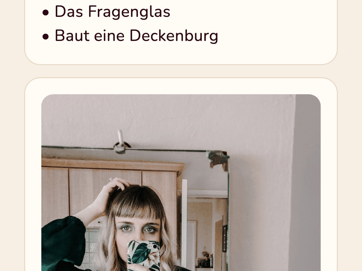 Eine geöffnete Vorschau in Spice My Date